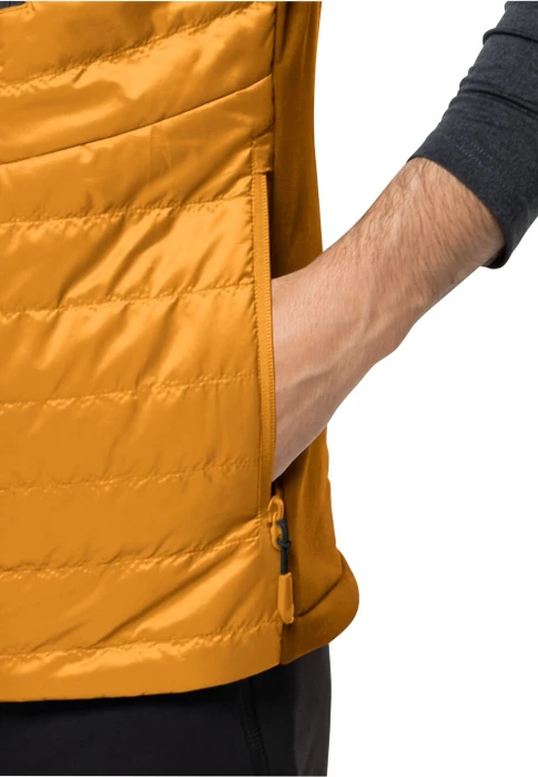 Jack Wolfskin Routeburn Pro Ins Funktionsweste orange pop (Herren)