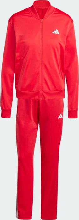adidas Essentials 3-Streifen Trainingsanzug pure ruby/white (Damen)