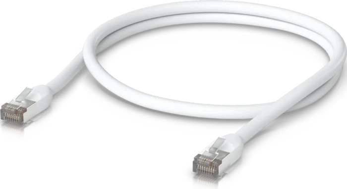 Ubiquiti UniFi Patchkabel Outdoor, Cat6, RJ-45/RJ-45, 1m, weiß