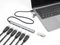 DeLOCK 7-Port Slim USB-Hub, USB-A/USB-C 3.0 [Stecker] Vorschaubild