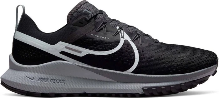 Nike React Pegasus Trail 4 black/dark grey/wolf grey/aura (Herren)