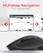 KeySonic KSM-6140BTRF-EG Wireless Ergonomic Office Mouse, schwarz, USB/Bluetooth Vorschaubild