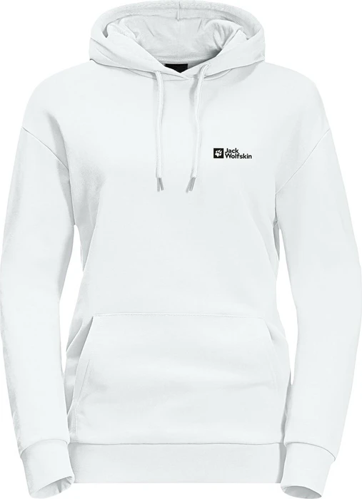 Jack Wolfskin Essential Hoodie white rush (Damen)