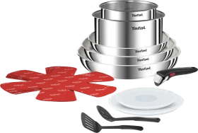 Tefal L896SD Ingenio Emotion Kochgeschirr-Set, 13-tlg.