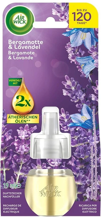 Air Wick Duftölflakon Bergamotte & Lavendel Refill, 19ml