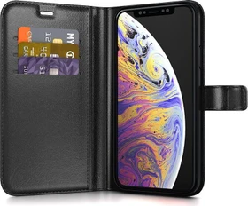 BeHello Gel Wallet Case für Apple iPhone XS Max schwarz