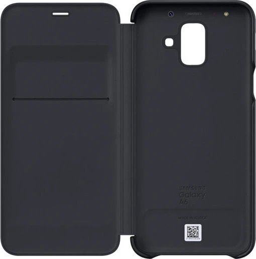 Samsung Flip Wallet für Galaxy A6 (2018) schwarz