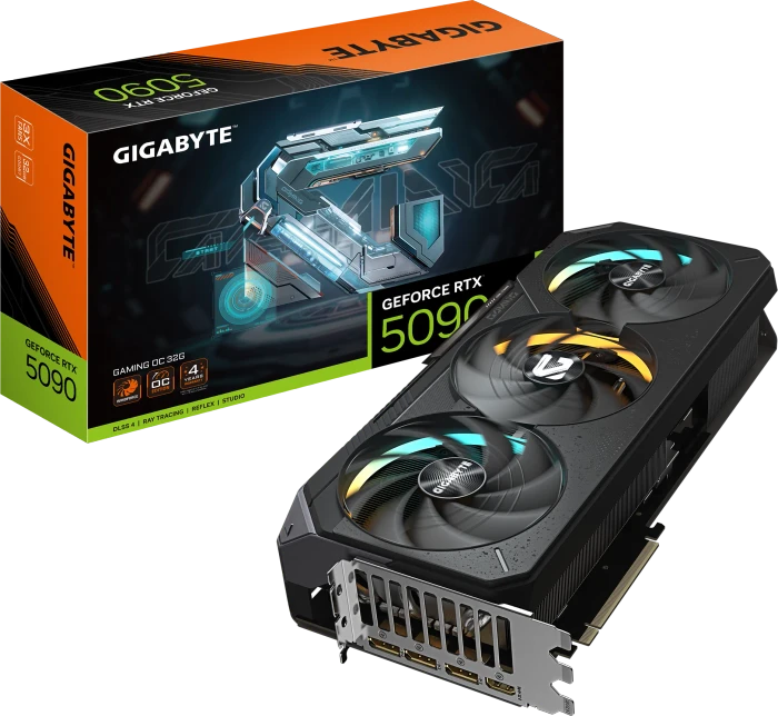 GIGABYTE GeForce RTX 5090 Gaming OC 32G, 32GB GDDR7, HDMI, 3x DP
