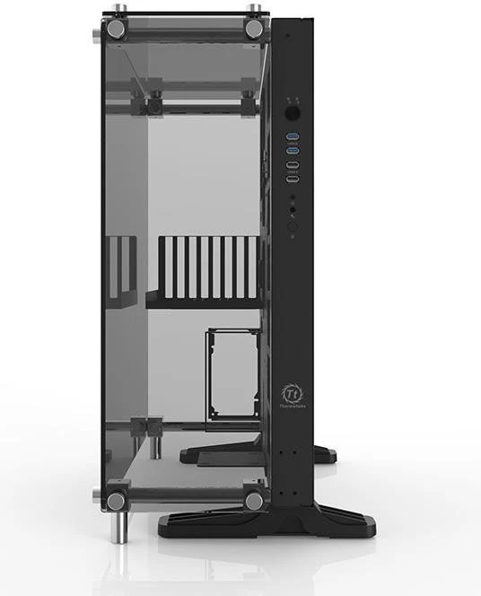 Thermaltake Core P5 Tempered Glass Edition schwarz, Glasfenster