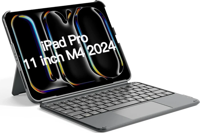 Inateck ACE Touch Ultraleicht Tastatur für iPad Pro 11" (5. Gen) M4 2024