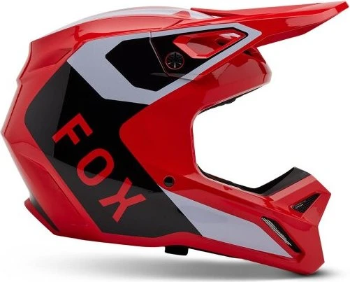 Fox Racing V1 Lean schwarz/weiß/rot