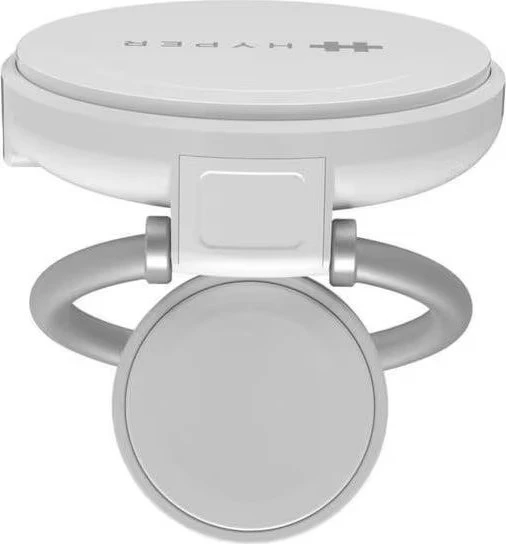 Targus HyperJuice Qi2 2-in-1 Magnetischer Ladeständer weiß/silber