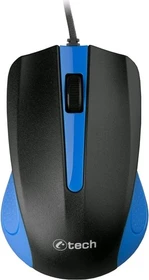C-Tech WM-01B Wired Office Mouse schwarz/blau, USB