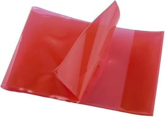Donau Heftschoner Kunststoff, A5, quer, rot