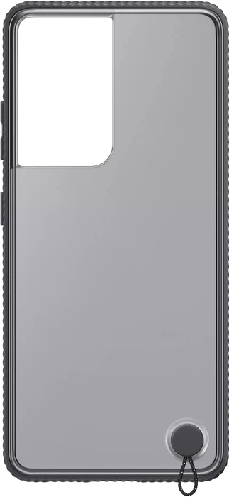 Samsung Clear Protective Cover für Galaxy S21 Ultra schwarz