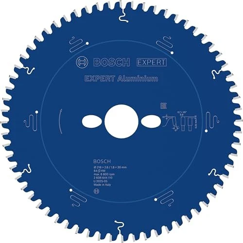 Bosch Professional Expert for Aluminium Kreissägeblatt 64Z, 216x1.8x30mm, 1 Stück