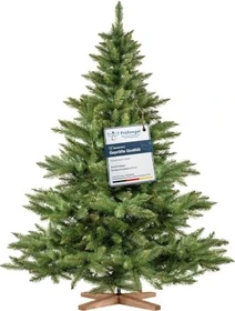FairyTrees Künstlicher Weihnachtsbaum Nordmanntanne grün, 180cm