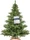 FairyTrees Künstlicher Weihnachtsbaum Nordmanntanne grün, 180cm