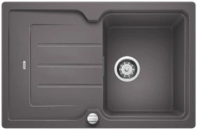Blanco Classic Neo 45 S Einbau Becken reversibel mit Ablauffernbedienung felsgrau