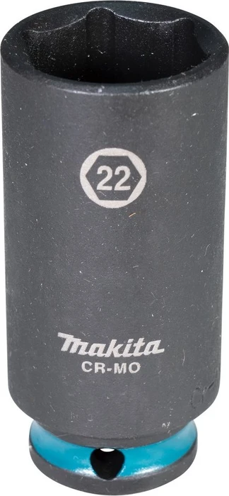 Makita Impact Black Außensechskant Steckschlüssel 3/8", 22x63mm