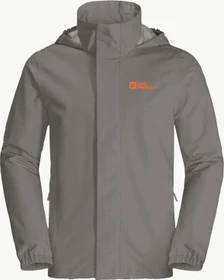 Jack Wolfskin Stormy Point 2L Funktionsjacke smokey grey (Herren)