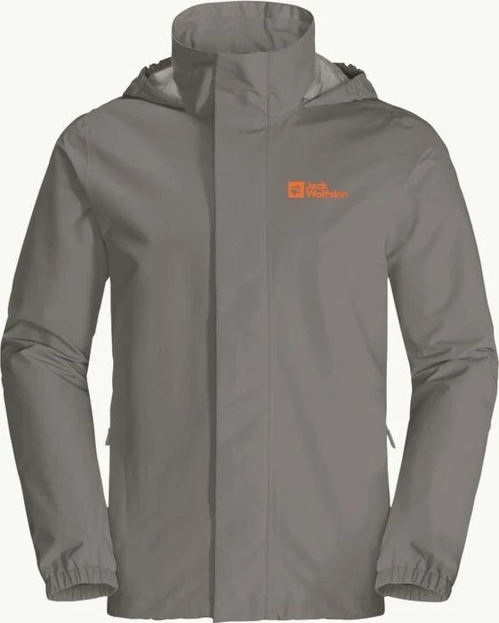 Jack Wolfskin Stormy Point 2L Funktionsjacke smokey grey (Herren)