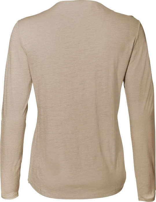 Vaude Yaras Wool Funktionsshirt langarm linen (Damen)