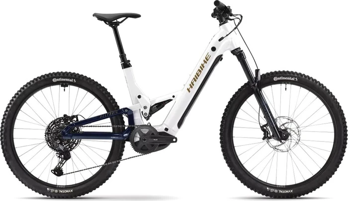 Haibike AllTrail 8 Low 27.5 white/blue/gold glossy