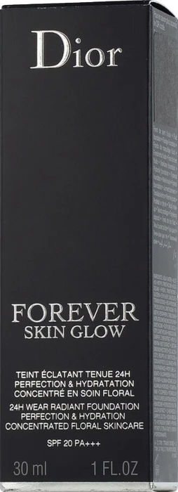 Christian Dior Forever Skin Glow 24H Radiant Foundation 8N LSF20, 30ml