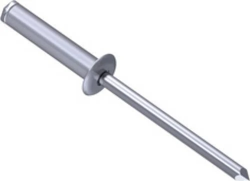 Gesipa A2 Edelstahl Flachrundkopf Blindniete 3x14mm, 500 Stück
