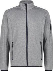 CMP Knit Tech Fleece Mesh Jacke glacier/cemento (Herren)