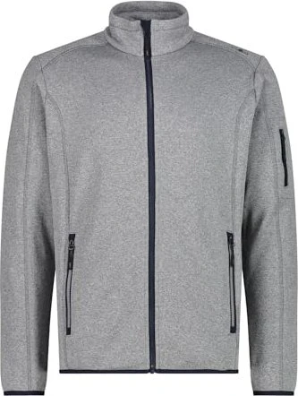 CMP Knit Tech Fleece Mesh Jacke glacier/cemento (Herren)
