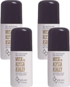 Alyssa Ashley Musk Deodorant Roll-On, 50ml