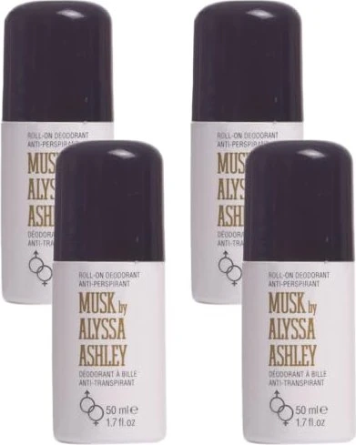 Alyssa Ashley Musk Deodorant Roll-On, 50ml