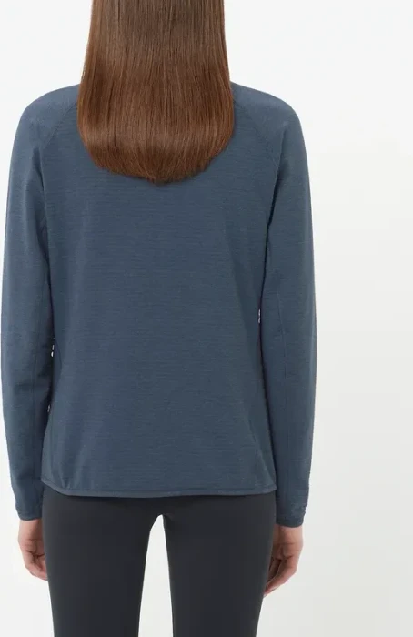 Salomon Essential Lightwarm Jacke blue nights (Damen)