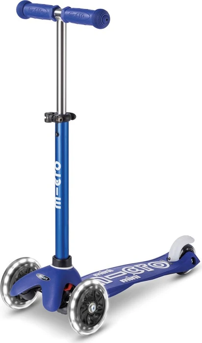 Micro Mini Micro Deluxe LED Kickboard blau