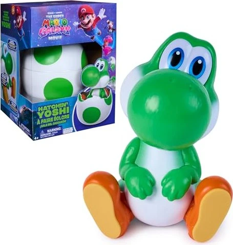 Spin Master Super Mario Galaxy Movie Hatchin' Yoshi