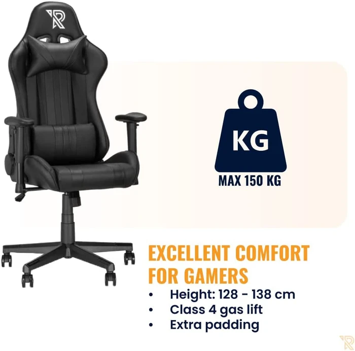 Ranqer Felix Gamingstuhl, weiß/grau