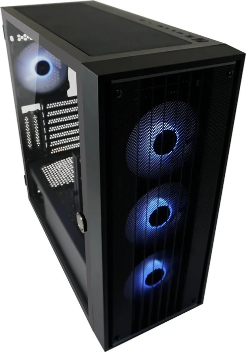 LC-Power Gaming 810B Dark_Crawler_X, schwarz, Glasfenster