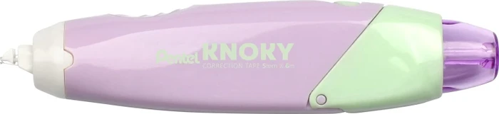 Pentel KNOKY 5mmx0m Korrekturroller violett, Blister