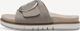 Tamaris Lederpantolette stone (Damen)
