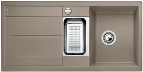 Blanco Metra 6 S Becken reversibel mit Ablauffernbedienung tartufo