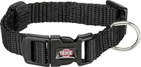 Trixie Premium Halsband, S, schwarz