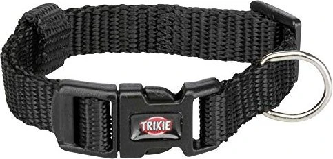 Trixie Premium Halsband, S, schwarz