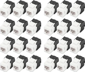 Digitus Keystone Modul RJ-45 Buchse via Verlegekabel Cat6, 24er-Pack
