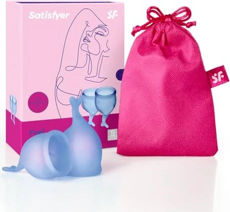 Satisfyer Feel Secure Set 15ml & 20ml Menstruationstasse