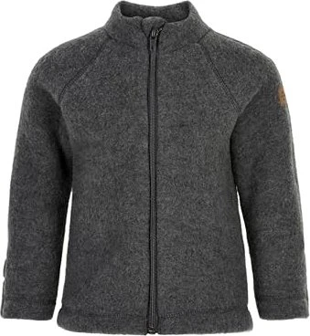 mikk-line Woll Jacke anthracite melange (Junior)