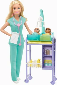 Mattel Barbie - Ich wäre gern... Kinderärztin Spielset