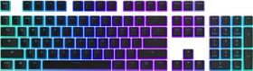 Endorfy PBT Pudding Keycaps, Kunststoff (PBT) Double-Shot, schwarz/transparent, 124 Tasten, ANSI-US
