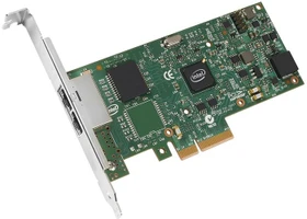 Intel I350-T2 V2 LAN-Adapter, 2x RJ-45, PCIe 2.1 x4, bulk (I350T2V2BLK)